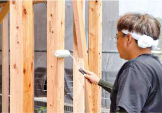 シロアリホウ酸処理